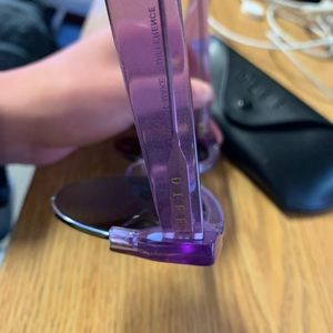 Stella amethyst glitter DIFF sunglasses